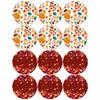 6Pcs Harvest Festival Charm Accessories Hanging Lanterns for Seasonal Celebration Holiday Indoor and Outdoor Decoration