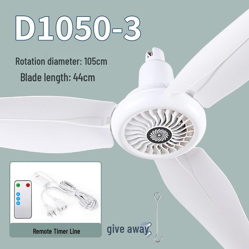High Power Ceiling Fan with Plastic Blades & Remote, Ideal for Home, Restaurant, Bedroom, Living Room, Workshop, and Hall