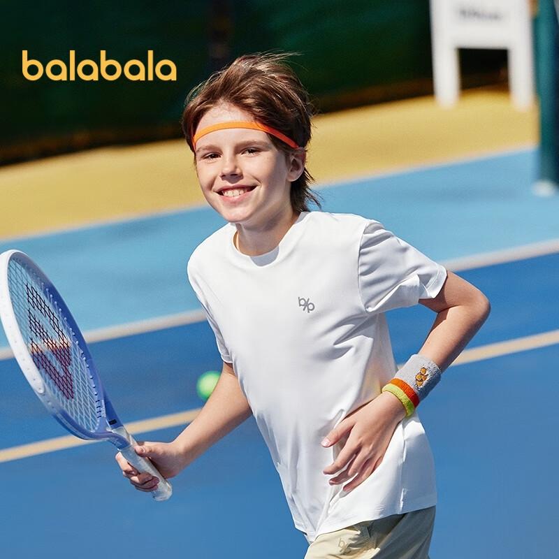 Balabala Boys' Quick-Dry Casual Short Sleeve T-Shirt