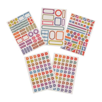 Hobonichi Techo TSUKI no Set Acessórios de Planejador IRO/Adesivo (Cronograma)