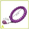 ACTIGET Hula hoop cardio, fitness, pliable avec poids et saillies de massage, violet