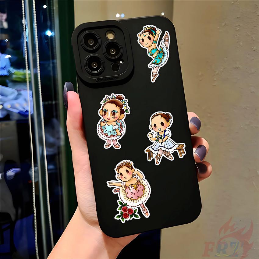 100Pcs/Set Ballet Girl Mini Diary Manual Stickers DIY Scrapbooks Album Decor Decals Stickers