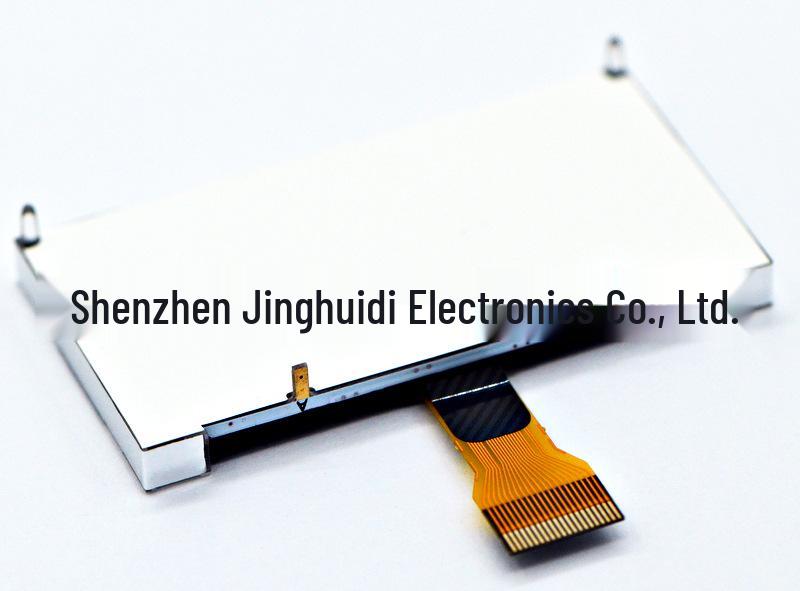 2.0" Gray Background LCM, 128x48 Dot Matrix, Black Characters, Parallel Port COG LCD Module