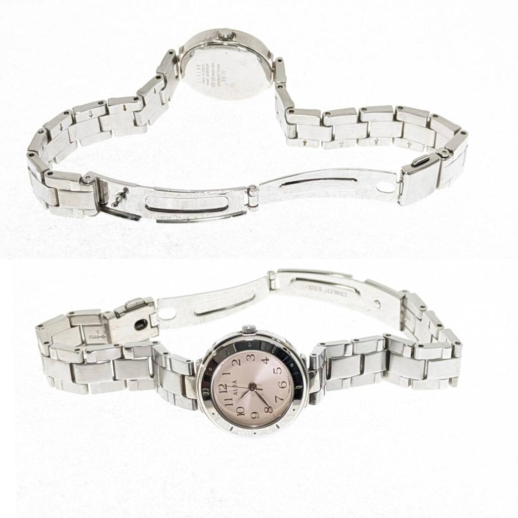 SEIKO ALBA Battery Working Ladies' Watch, Replaced, W-67