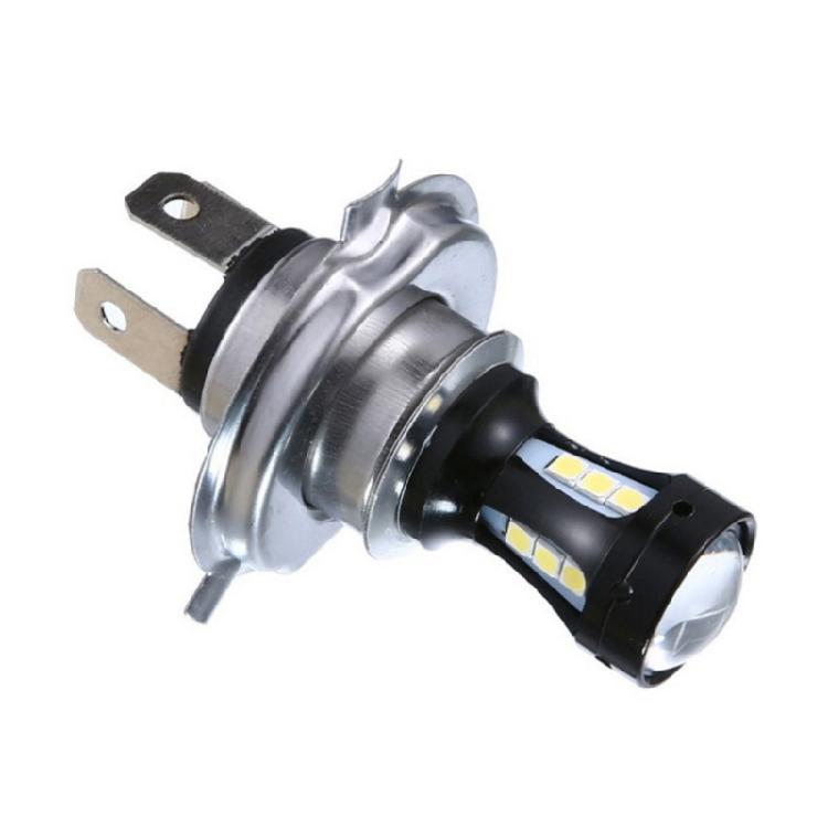 LED SUV Car Motorcycle Headlight High Power Bulb H4 3030 18SMD 6000K 18W 12-24V