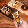 200Pcs Sushi Roll Packaging Sheet Film Japanese Style Food Grade Plastic Easy Tear Food Display Convenience Bag