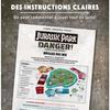 Jeu de société ravensburger jurassic park danger multicolore