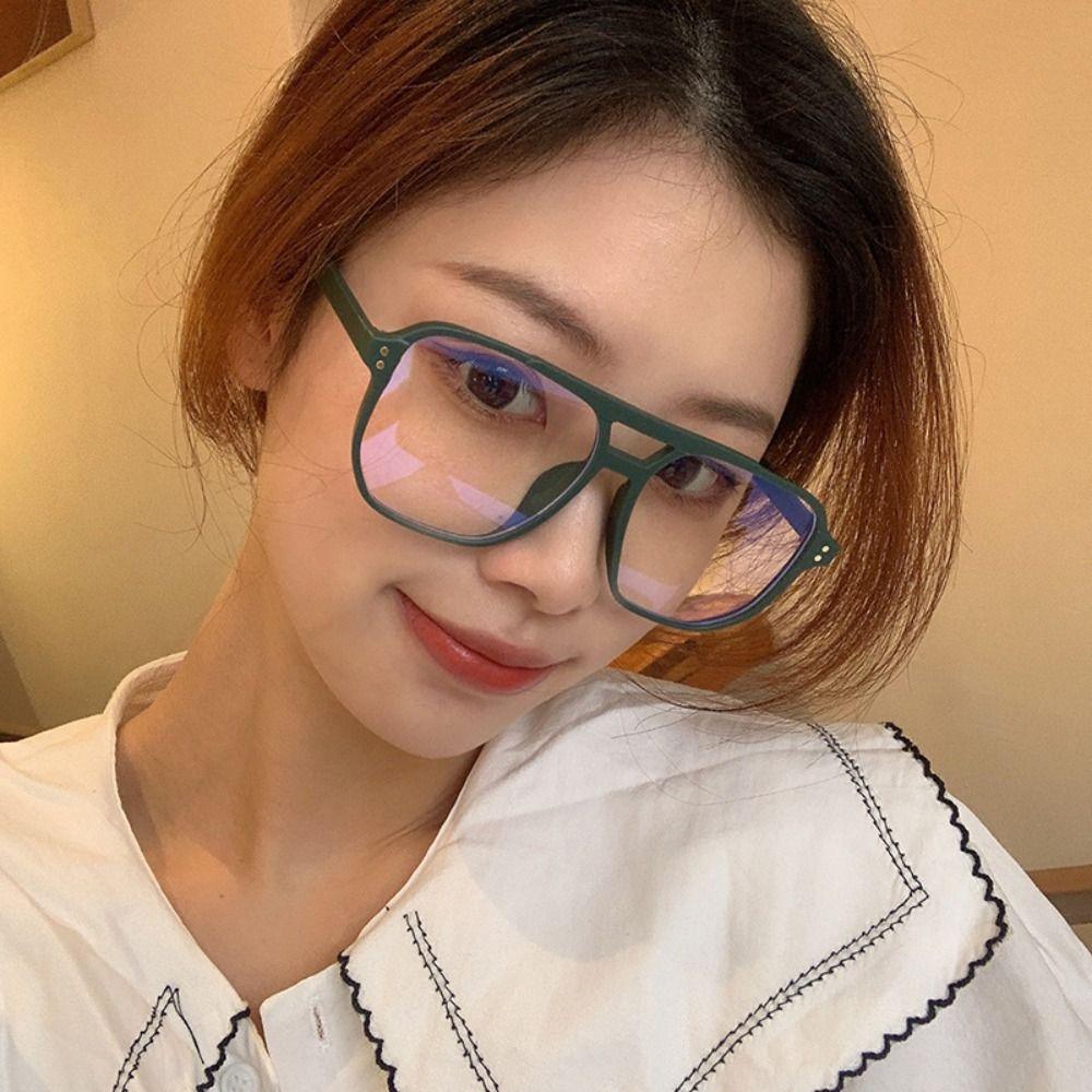 Fashion Computer Glasses Retro Square Eyeglasses 2024 Anti Blue Light Glasses