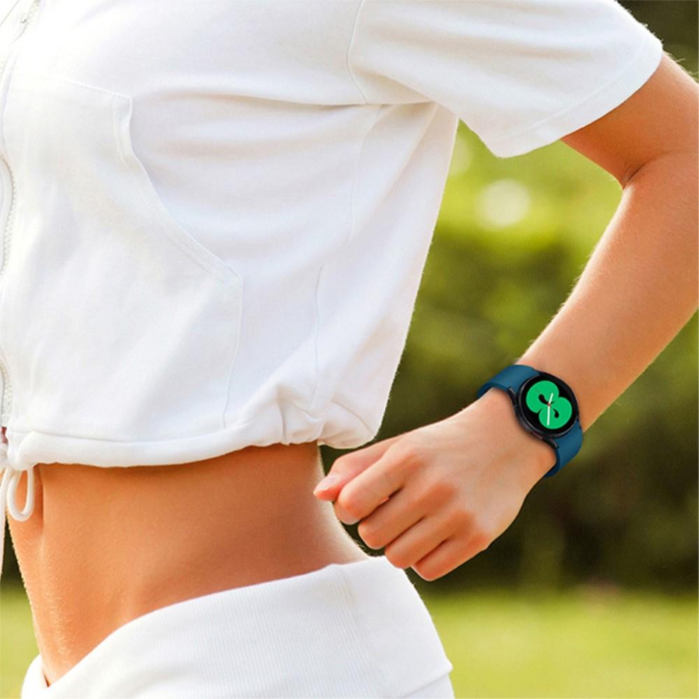 Silicone Strap for Samsung Galaxy Watch 4/5/6/7 40/42/43/44/45/46/47mm, Blue