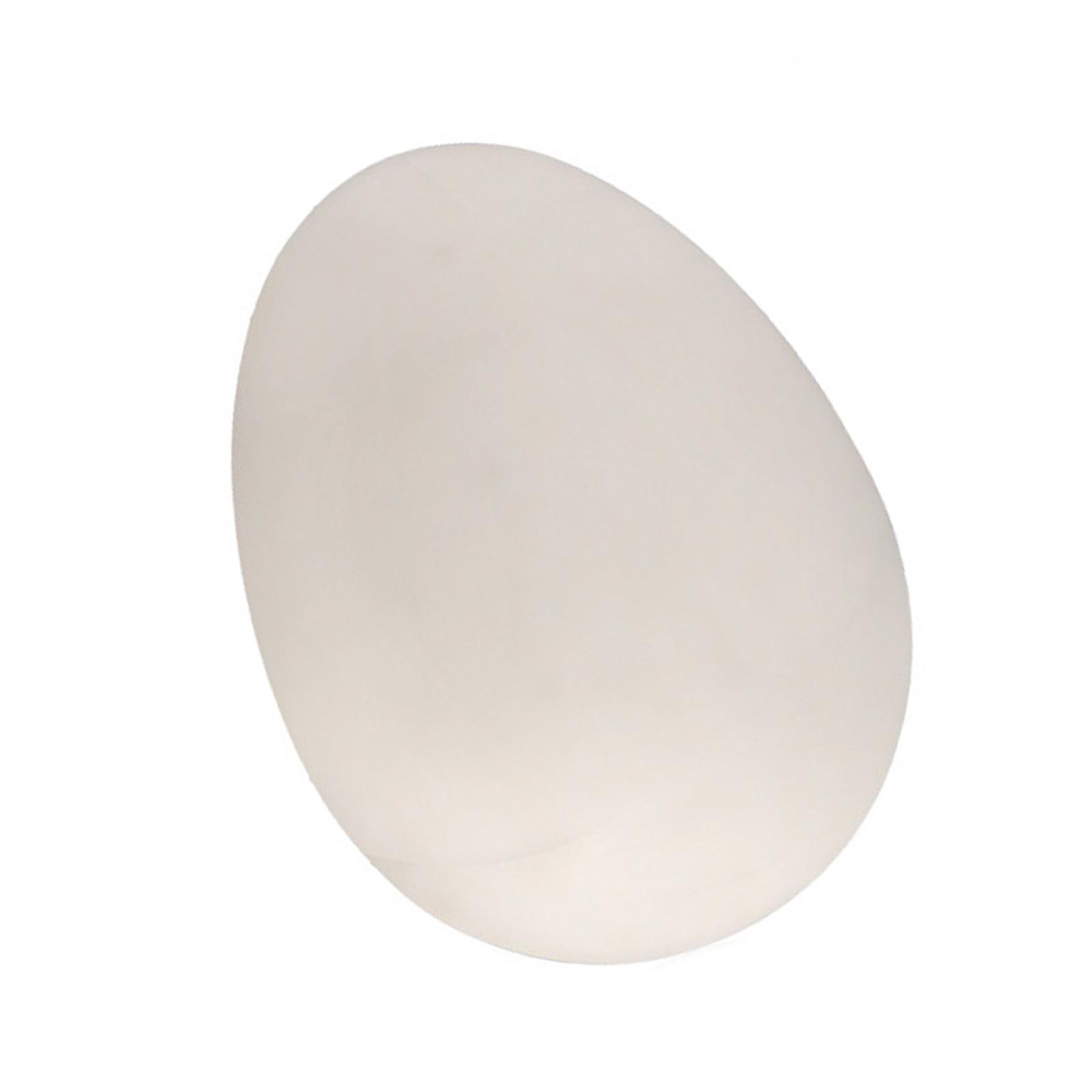 Реалистичное резиновое яйцо, игрушка для розыгрышей, небьющееся поддельное яйцо для магических трюков и смешных гэгов белый