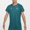 New Nike ChallengerRAFA DRI-FIT SS24 Tennis Tops Men's Crystal Hole Water Duck Cyan DV2888-381