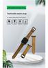 Versatile Leather Strap with Crazy Horse Pattern for Apple and Samsung Smartwatches