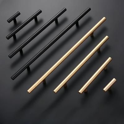 Siyah ve Altın Dolap Kulpları, Dolap Kapı Kulpları, Çekmece Kulpları, Dolap Donanım Kulpları, Üst Düzey Kulplar