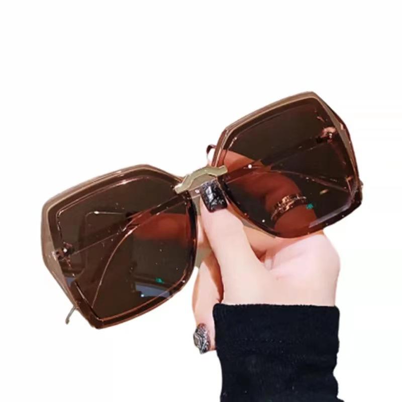 Sunglasses For Women With Advanced Sense, Small Face, Large Frame, Black Glasses, Sunglasses For Men And Women, Driving Sunshade