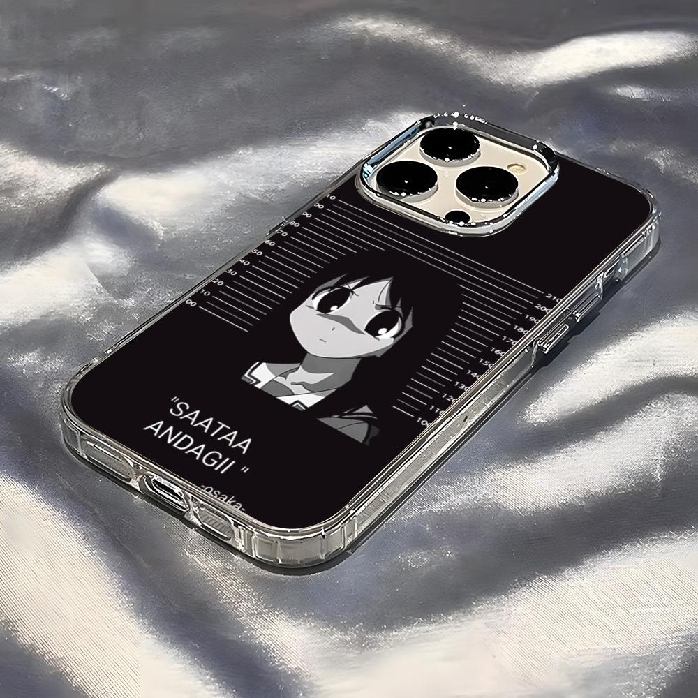 Azumanga Daioh Osaka Ayumu Phone Case For IPhone 17 Pro Max 16 15 14 Pro Max IPhone 13 Pro Max 11 Plus Transparent Cover