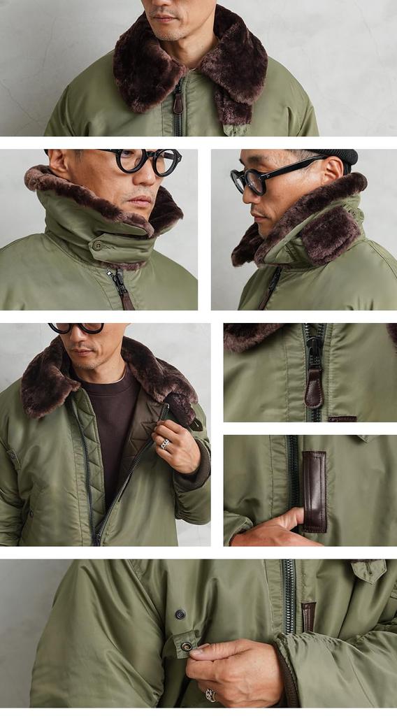 WAIPER Air Force Flight Jacket 38 U.S. B-15B [WP20] (Size (M)