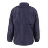 Mizuno Breath Thermo Training Warmer Deep Size L Jacket, Moisture-Wicking, Heat-Generating, Water-Repellent, MC-LINE 32MEA630, Navy/Silver,