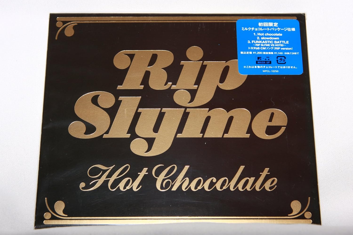 

CD RIP SLYME Hot chocolate WPCL10250PROMO Warner Music 2006 Japan ObiJapanese Club Dance Used