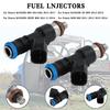 2PCS Injetores de Combustível Para Polaris Ranger XP 800 1204318 0280158197 GX1111IJ117XG 1204319