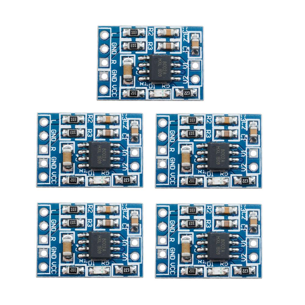 1-10pcs HXJ8002 Mono Amplifier Board Module BTL Audio Power Sound Voice AMP Board 2.0-5.5V Amplifier for Speakers Volume Control