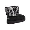 UGG Fluff Mini Quilted Leopard Suede Warm Comfortable Short Snow Boots Women boots 1112439-BWHT