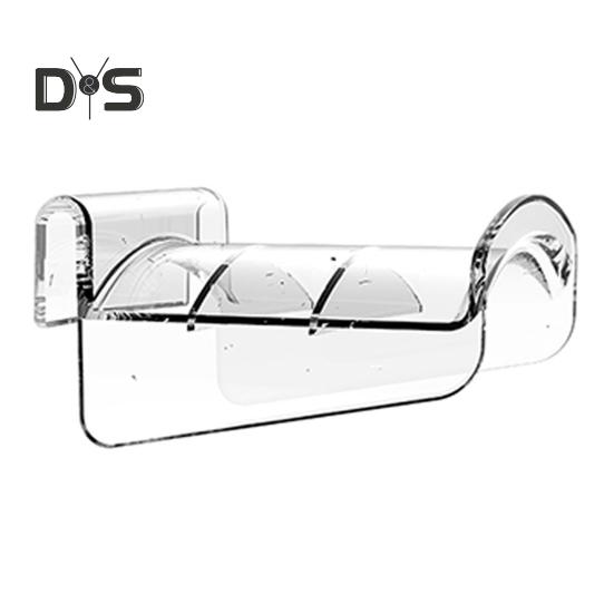 

Настенный кронштейн для наушников, прочная несущая простая установка, прозрачный акриловый кронштейн для наушников для PS5/PS5 Slim чистый