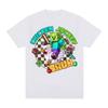 2025Trendy Chicken Jocke Zombie Riding Chicken Meme Unisex Women Hip Hop Trending Gothic Oversized 100 Pure Cotton Printed T Shirt