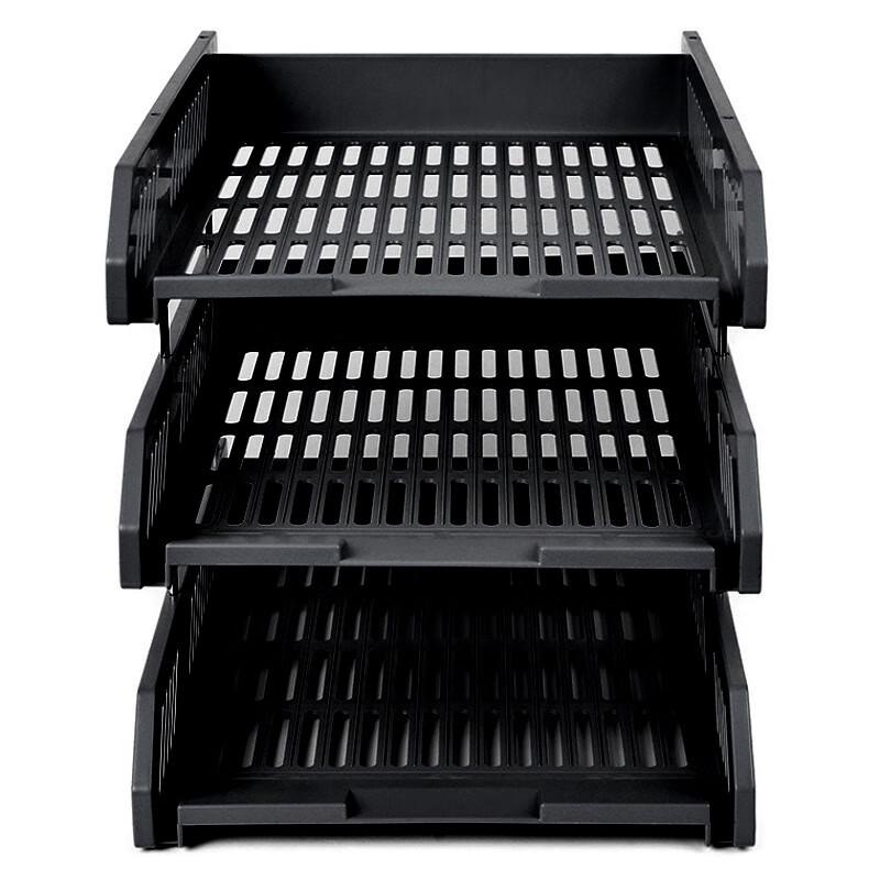 JY Three-Layer Hollow File Organizer