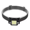 Working Headlamp with 2400mah Battery USB Charging COB Head Neck Warning Lamp Life Waterproof
