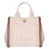 Chloe Excellent Condition Canvas Carry Small 2WAY Tote Bag beigeUsed
