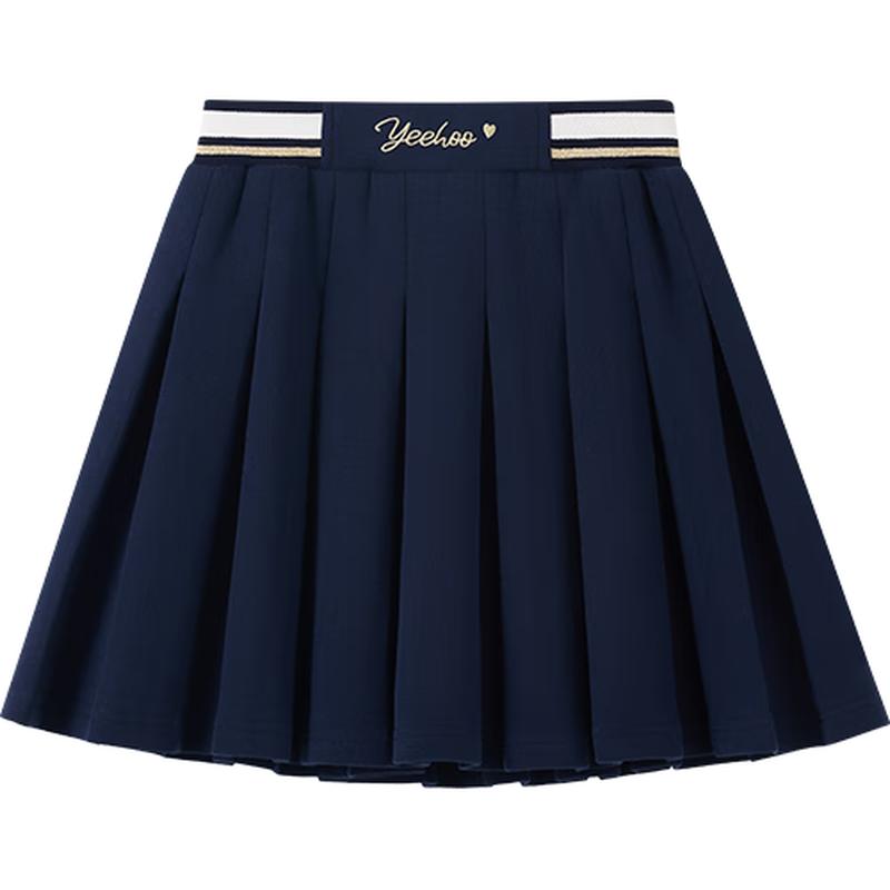 YEEHOO Girls  College Style Pleated Skirt 130