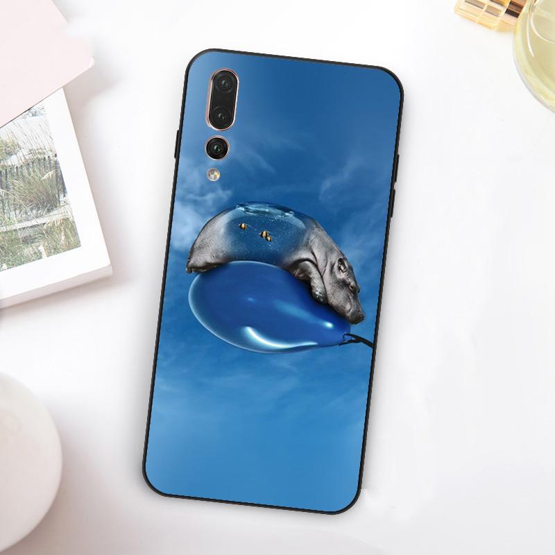 

Cartoon Hippos Pattern For Huawei Nova 12i 12s 11i 7i 8i Y73 Y70 Y90 Y60 Y72 Y61 Y91 9 10 SE P30 Pro P40 Lite Case Huawei Nova 10