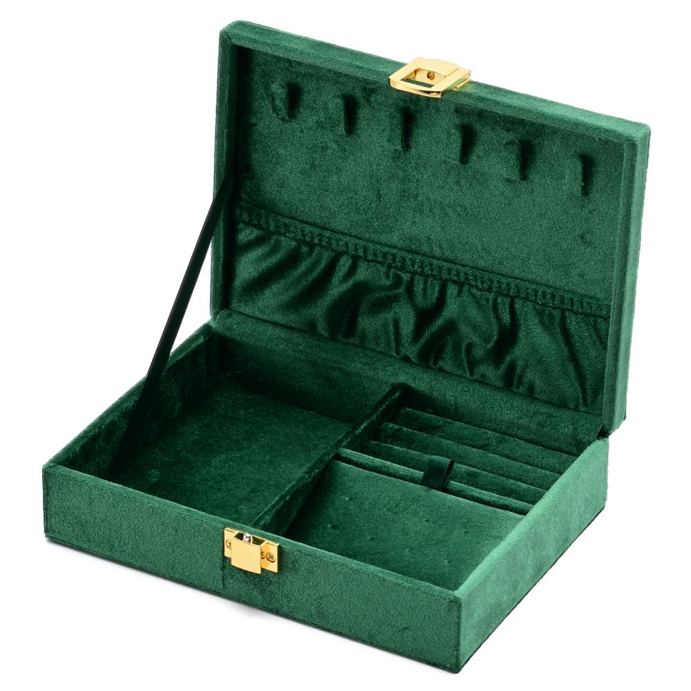 New High Quality Velvet Jewelry Storage Box Custom Logo Jewelry Storage for Earrings Necklace Ring Gift Packaging Case