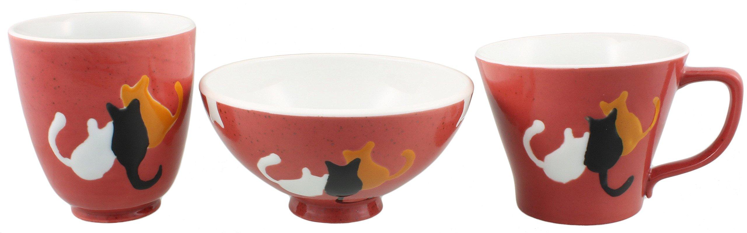 

Набор трио Хасами яки Дайсингама в коробке Три кота Красный 280094 (презентация включена)