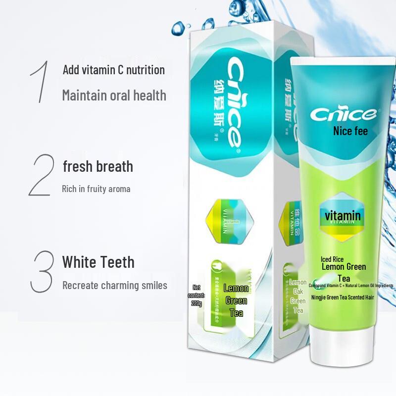 Nice Fresh Lemon Green Tea Toothpaste