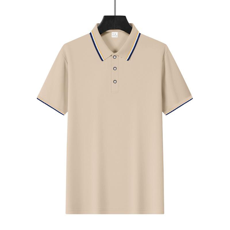 MGHR Men's Fashion Casual Summer Spring Short Sleeve POLO Neck Blouses & Shirts