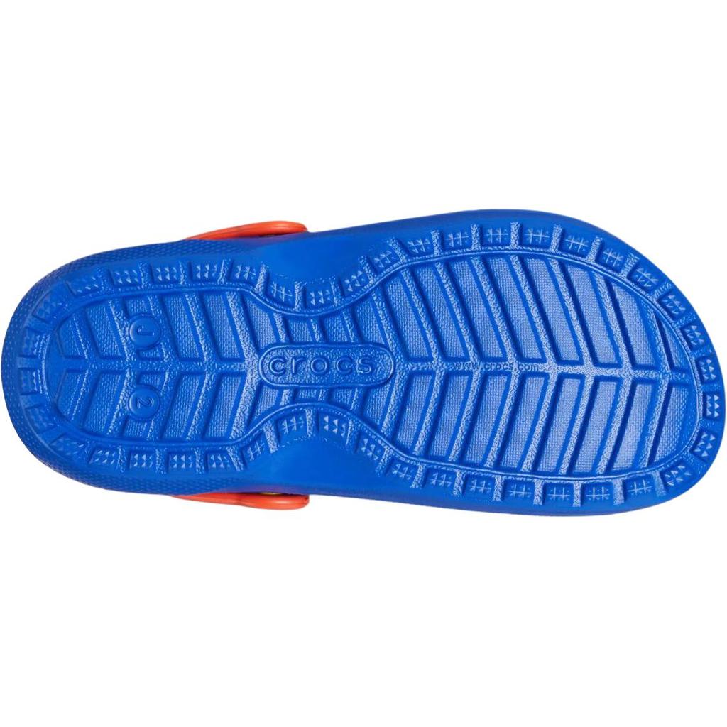 Crocs Classic Lined Comfortable Soft Non-Slip Durable Low-Top Sandals Kids Sandals Blue 207010-4LB