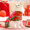 Autumn and winter cat clothes flower jacket padded clothes thickened can be traced winter cat small dog dog pet clothing