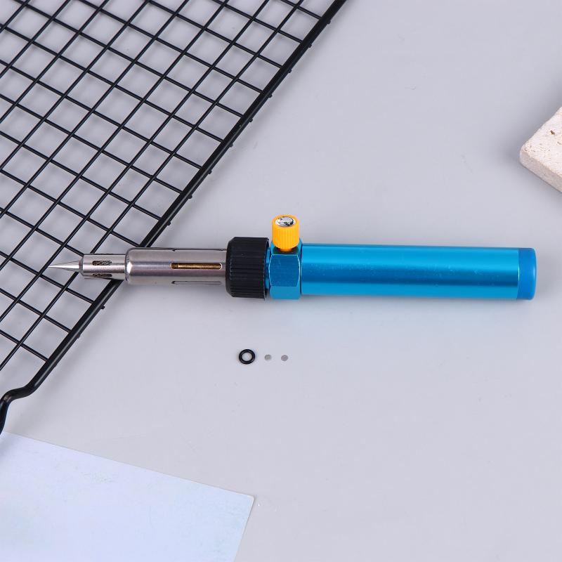 Handy Gas Soldering Pen Soldering Iron For Precise Welding And Heat Shrink For Diy Repairing With Changeable Tips 210~450 Celsius