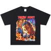 T-shirt Travis Scott, Tessuto Morbido, Casual, da Indossare Quotidiano