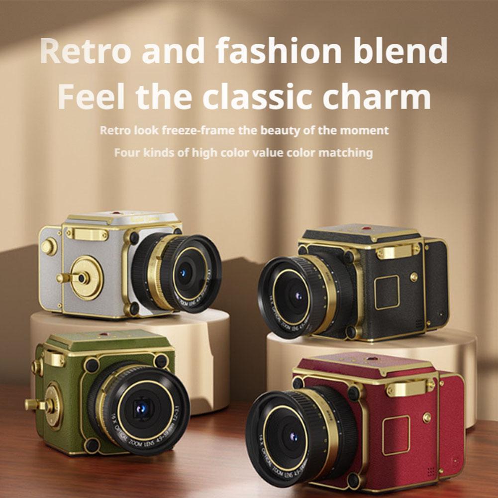 Retro Mini Camera Ornaments Student Portable CCD Camera Reverse Digital Camera Accessories