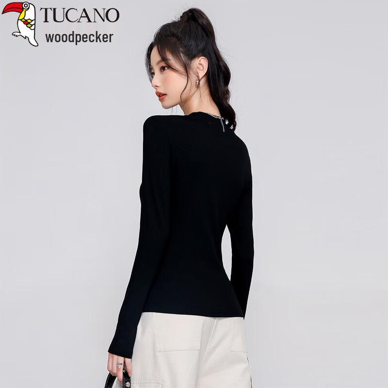 Woodpecker Women's Ribbed Long Sleeve T-shirt