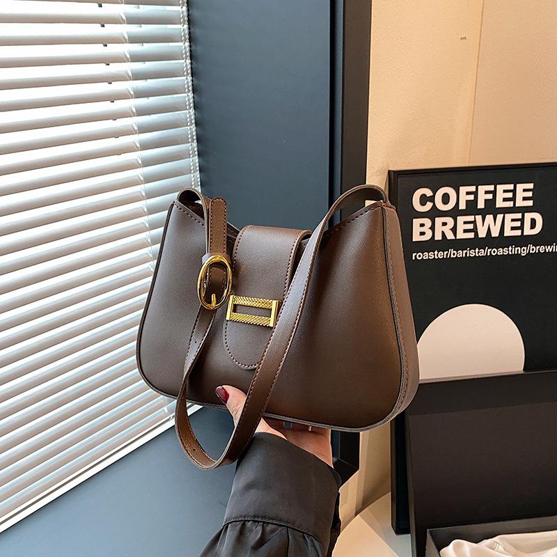 New Fashion Personalized Casual Shoulder Bag Niche Popular Women's Bag Daily Commuting Trend Armpit Bag