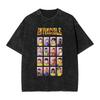 New 2025 Pure Cotton Tv Series Anime Invincible Mark Grayson Tshirt For Men Round Neck Pure Cotton Washed Clothing Neutral