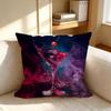 Cushion Cover Nordic Style Natural Linen Pillow Cover Durable Washable Pillowcase for Home Bedroom Sofa P Bar Wine Glass
