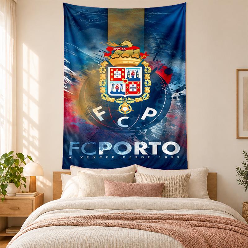FC Porto Tapestry Highquality for Decorating Living Room Bedroom Dorm Walls Ideal As Bedroom Wallart Orholiday Gift