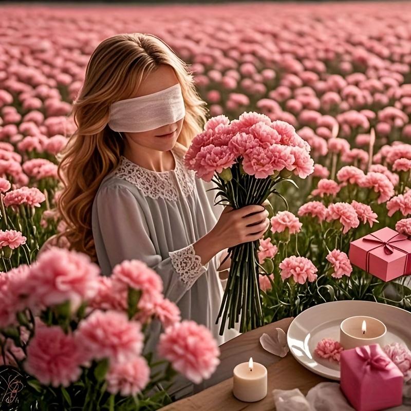 10 Artificial Pink Carnation Bouquets (bendable Stems) - an Ideal Choice for Mother's Day, Weddings, Home and Office Decor