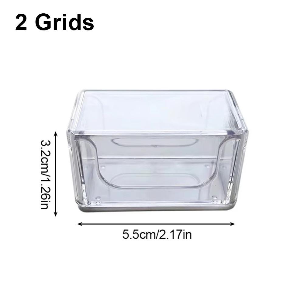 1Pcs Moistureproof Acrylic Box Plastic Cube Storage Holder Durable Billiard Accessory Snooker Pool