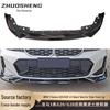 BMW Σειρά 3 G20/G28 LCI Black Warrior Εμπρός Χείλος Σπόιλερ από Ανθρακονήματα Κιτ Αμαξώματος