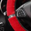 Automobile Plush Steering Wheel Cover Without Inner Ring Elastic